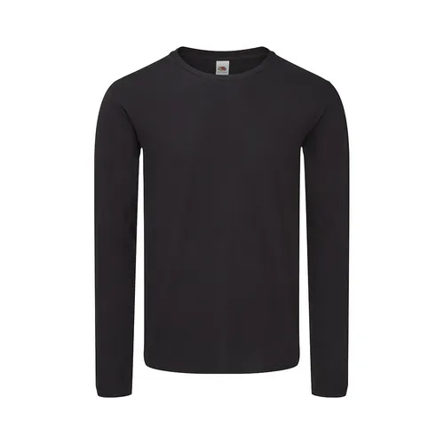 Iconic Long Sleeve T - NEGRO
