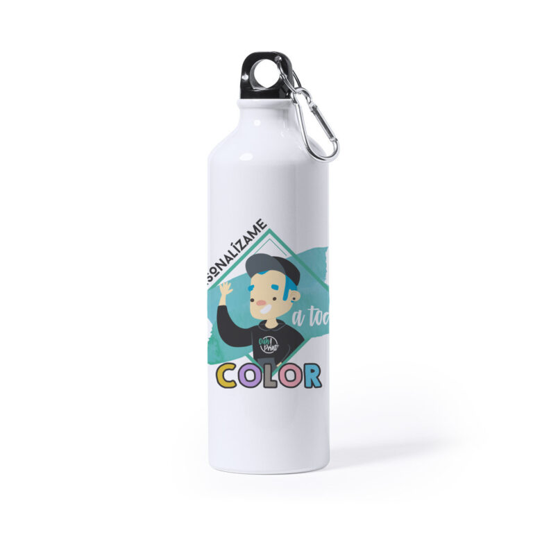 Bidón aluminio 800ml personalizado