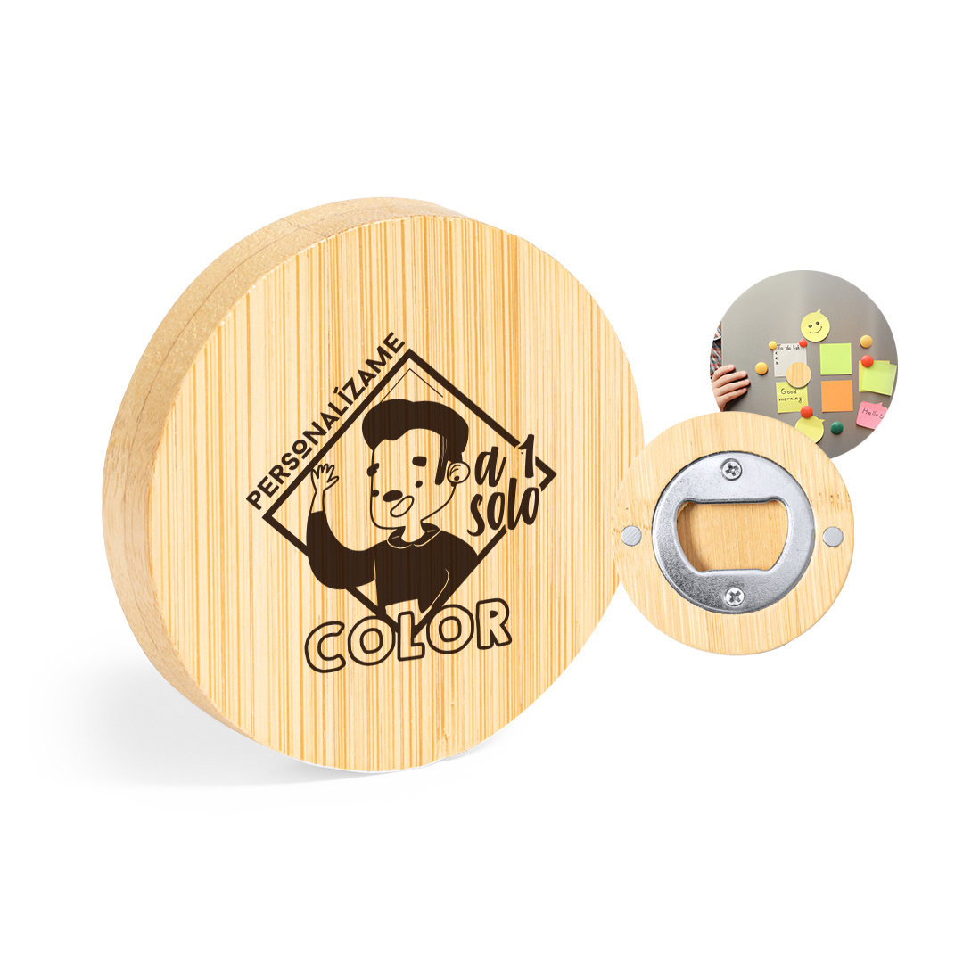 Abridor imán personalizado