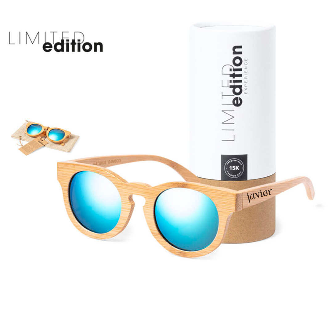 Gafa bambú Limited Edition personalizada