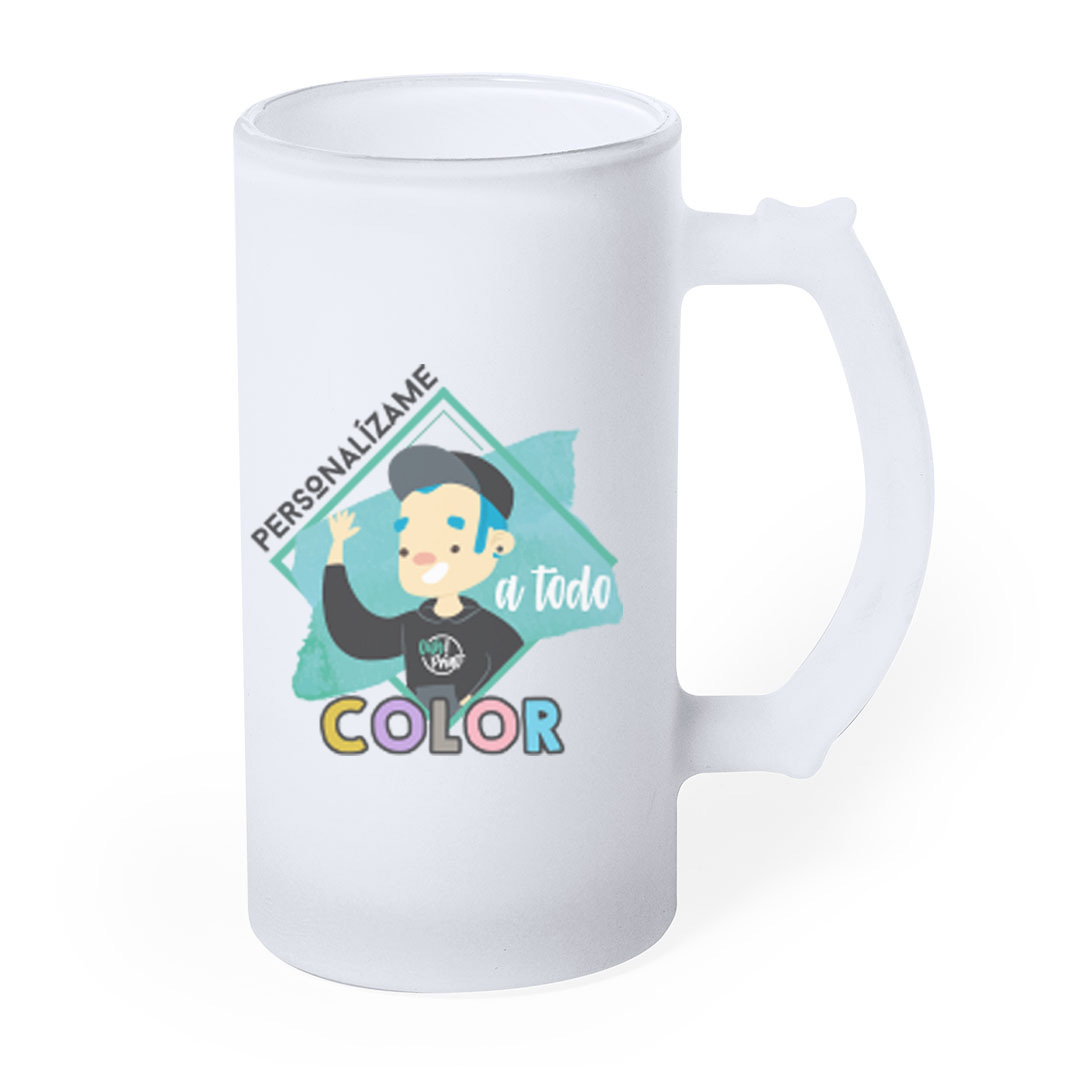 Jarra cristal personalizada