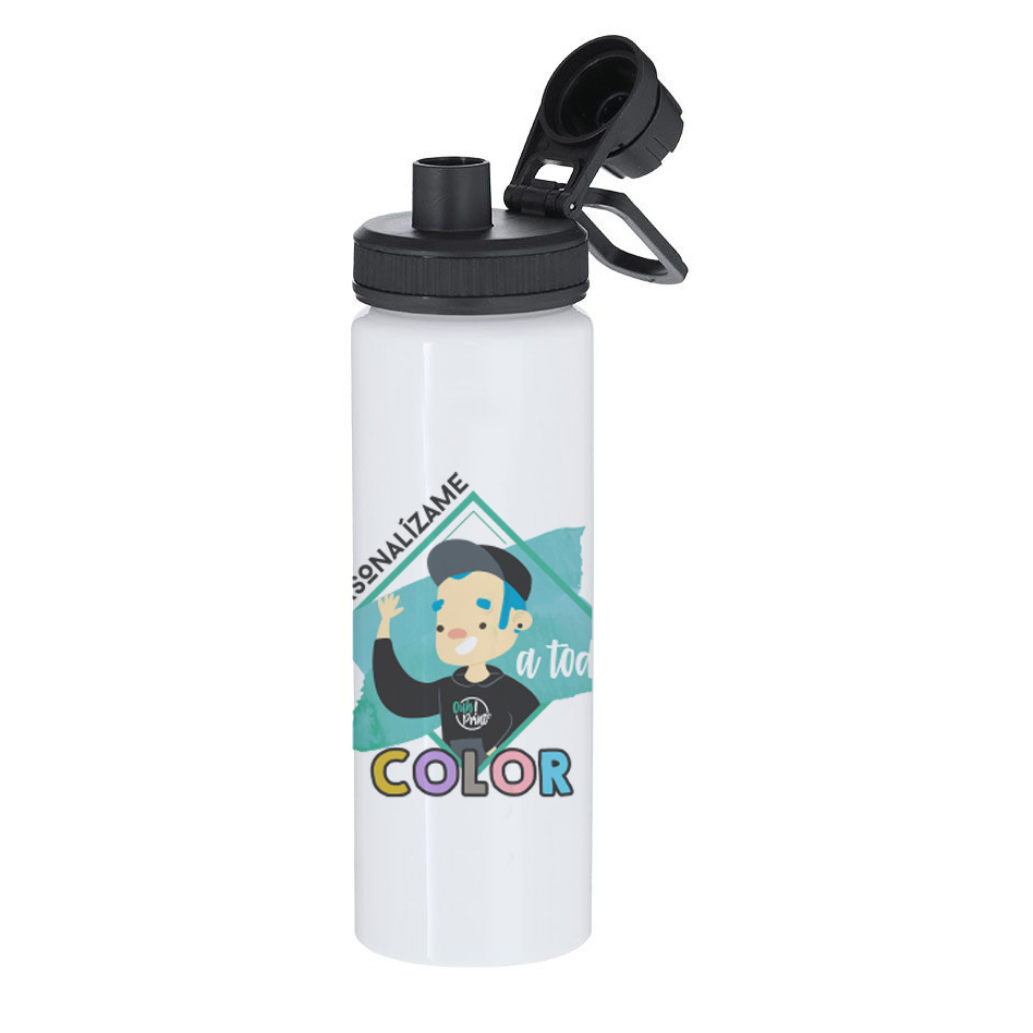 Bidón aluminio 800ml personalizado