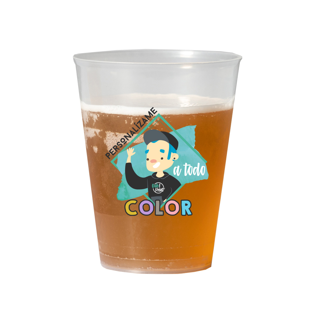 Vaso PP reutilizable personalizado