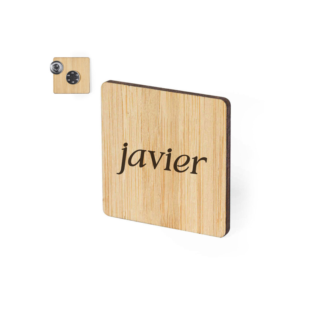 Pin bambú personalizado