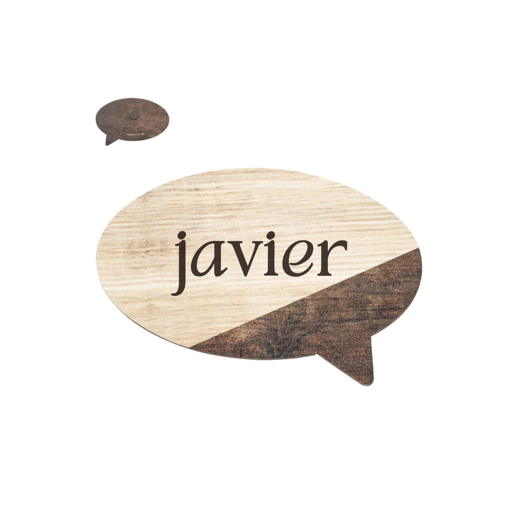 Imán bocadillo personalizado