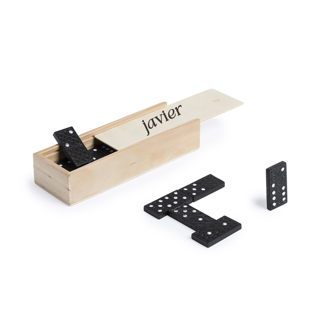 Dominó madera personalizado