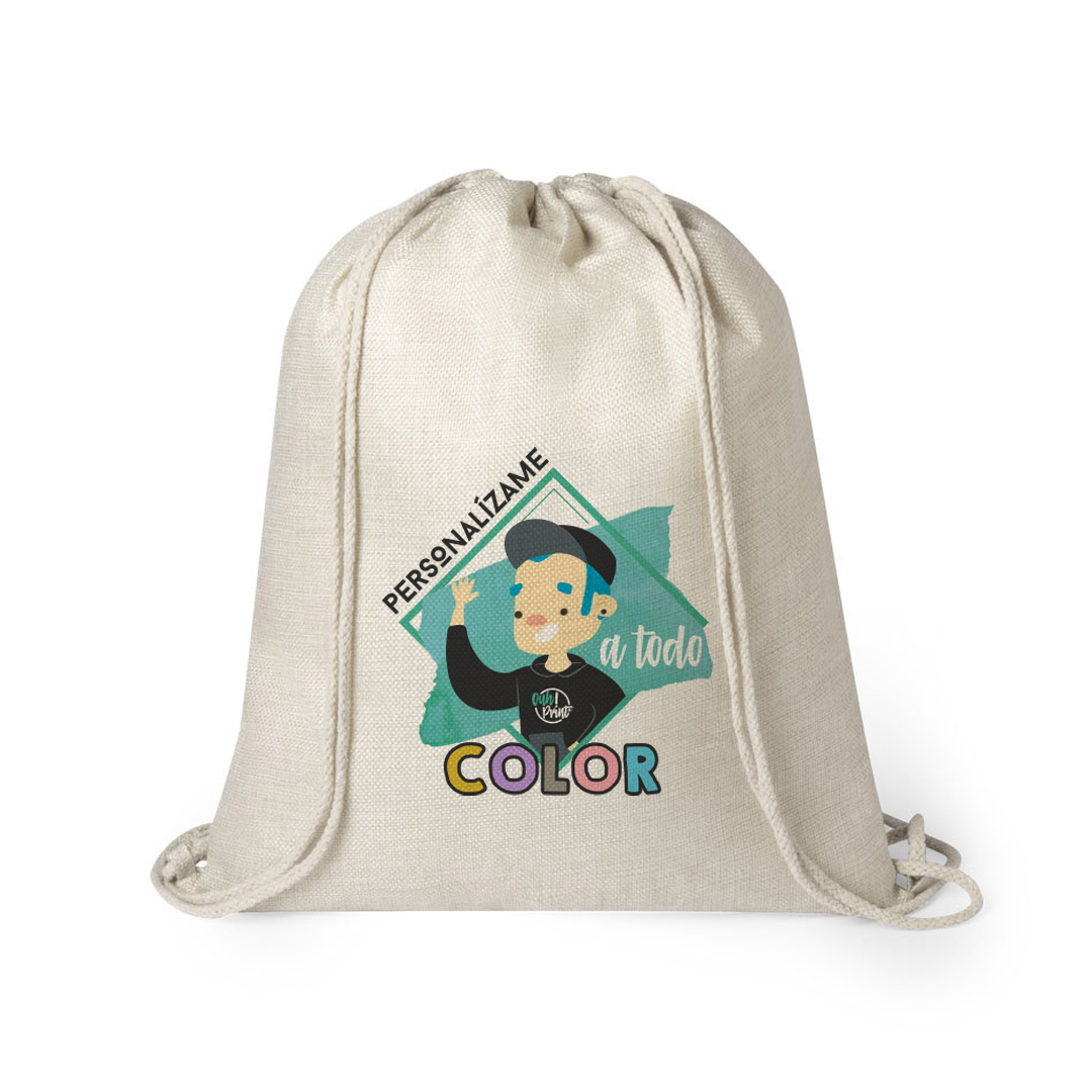 Saco poliéster personalizado