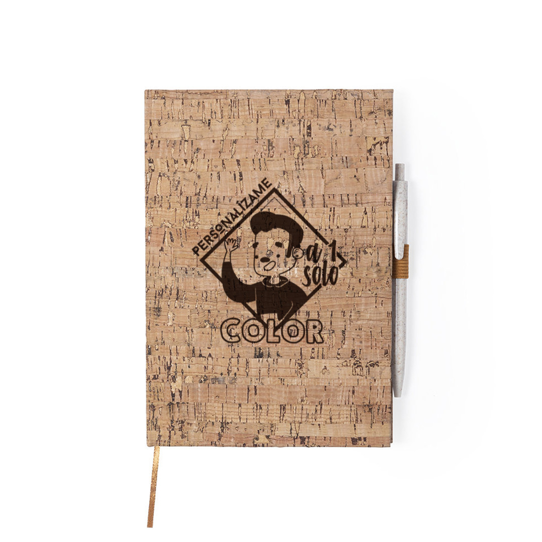 Bloc corcho con boli personalizado