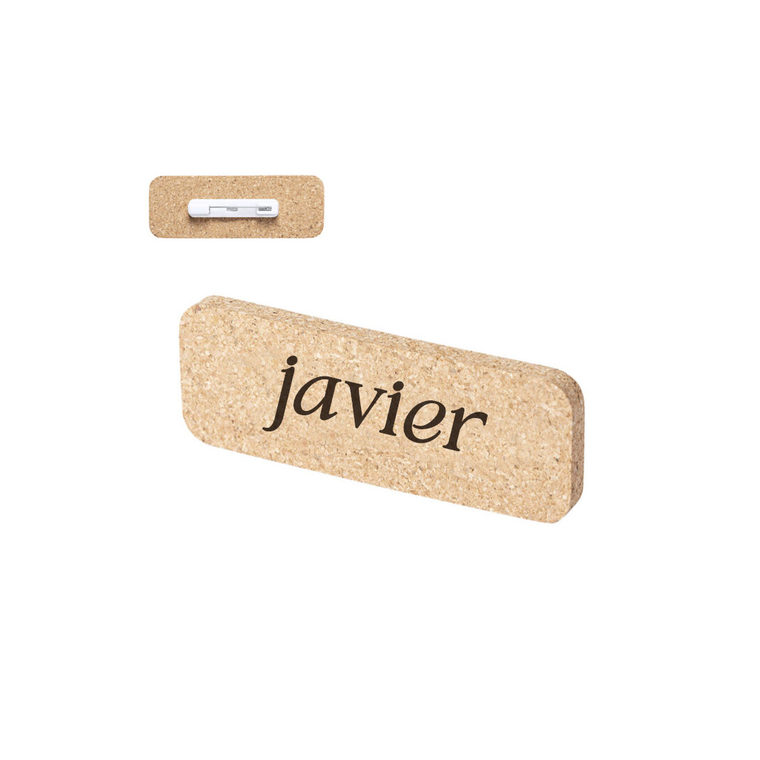 Identificador corcho personalizado