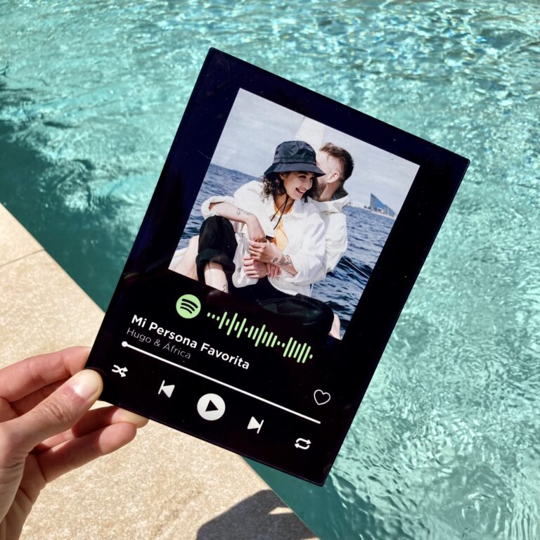 Placa Spotify personalizada