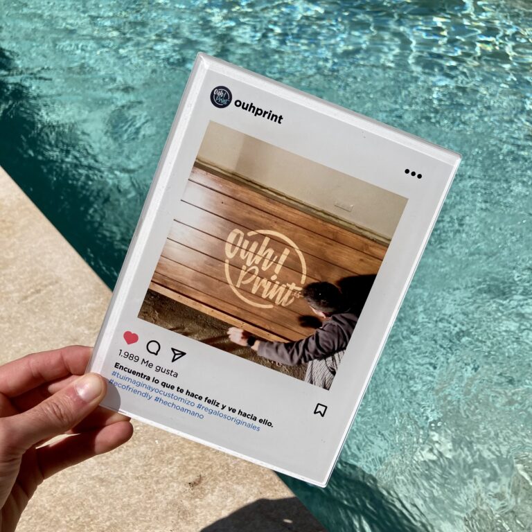 Placa Instagram personalizada