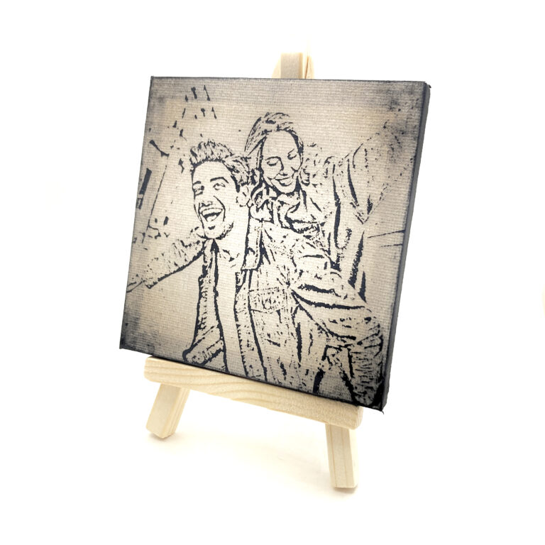 Lienzo 10x10cm personalizado