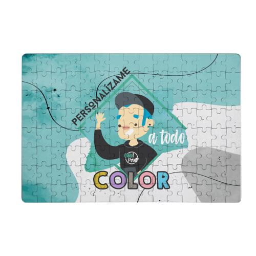 Puzzle 27x18cm (126 piezas) personalizado